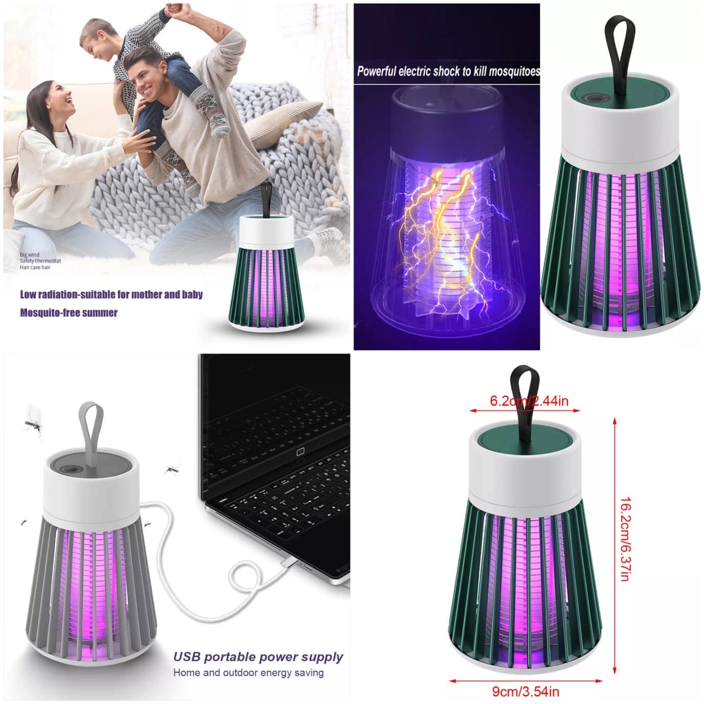 New Electric Shock Mosquito Killing Lamp, Electric Mosquito Bug Zapper, USB Anti Mosquito Killing Lamp New Electric Shock Mosquito Killing Lamp, Electric Mosquito Bug Zapper, USB Anti Mosquito Killing Lamp